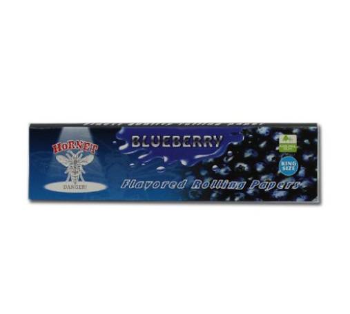 Hornet Blueberry flavoured rolling papers KING SIZE - 1x25