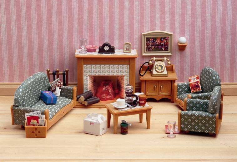 Sylvanian Toys: Deluxe Living Room Set
