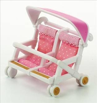 Sylvanian Toys: Double push chair