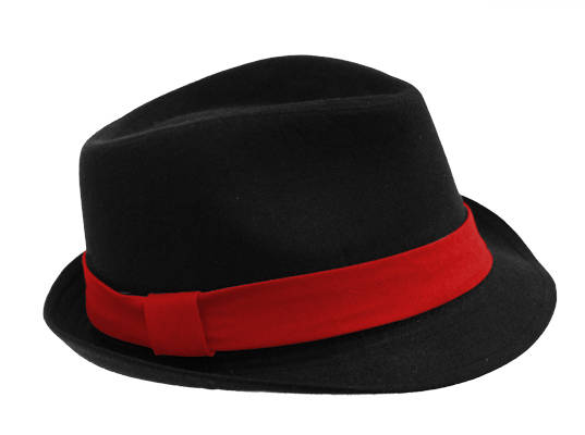 Fedora Hat - red
