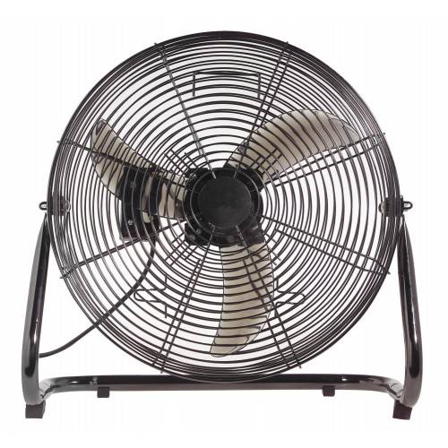 Goldair 50cm High Velocity Floor Fan - Black/Gun Metal (GHF-001)