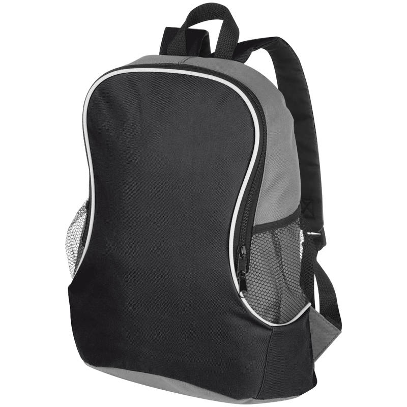 Polyester Back Pack - black (68933)