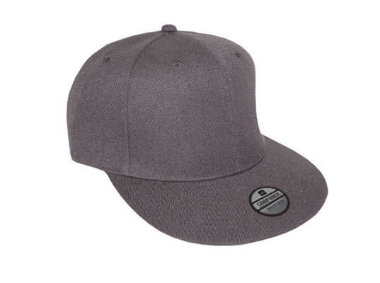 Snapback Cap - charcoal