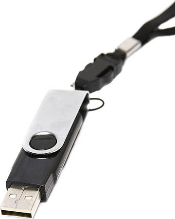 USB memory stick - 8GB swivel (P869B-8G)