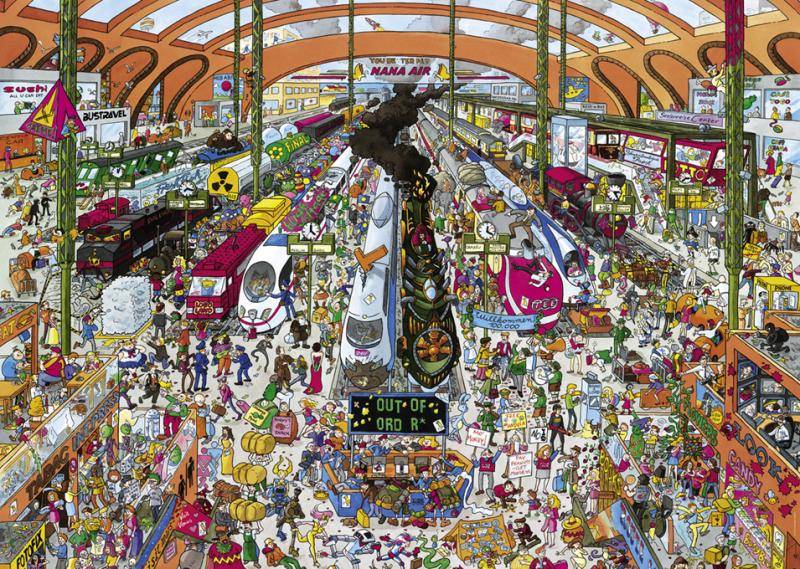 Train Station (2000pc Puzzle)