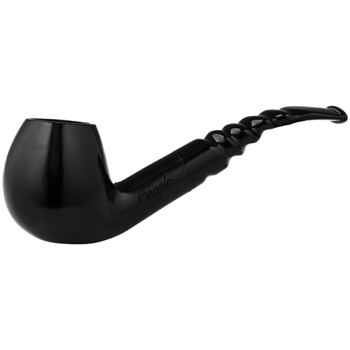 Angelo Pipe - 9mm Caramella Black