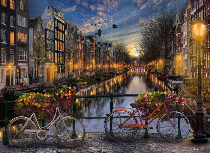 Amsterdam Love (1500pc Puzzle)