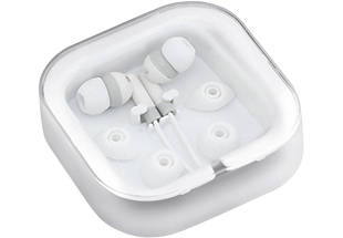 Grooves Earbuds - white