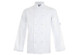 Altitude Zest long sleeve chef jacket - white
