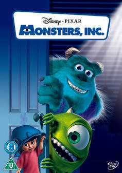 Monsters Inc (DVD) - stock on hand