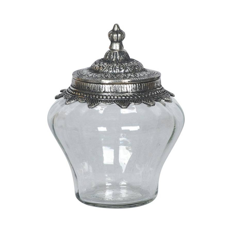 Glass Jar with Metal Lid (1006)