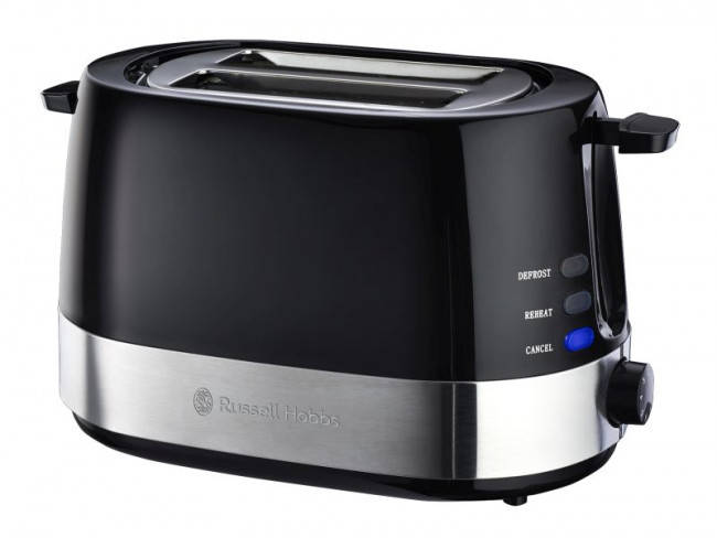 Russell Hobbs Black Plastic Toaster (855819)