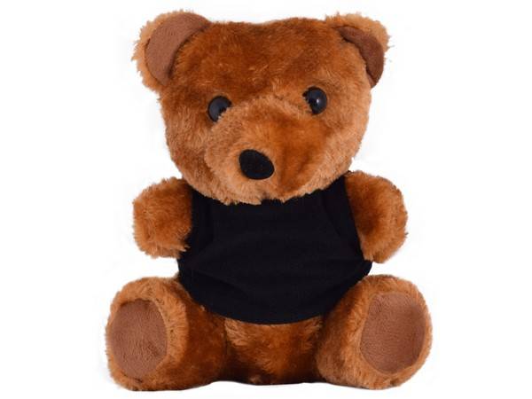 Teddy Plush Toy - black-brown (P2528B)