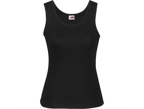 US Basic Ladies Columbia Tank Top - black (BAS-9010)