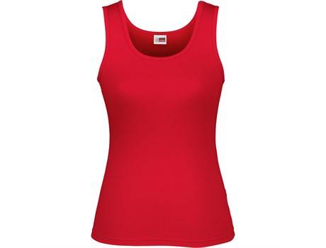 US Basic Ladies Columbia Tank Top - red (BAS-9010)