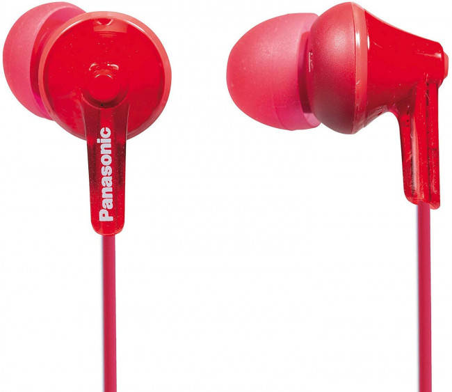 Panasonic Ergofit Wired Earphone - red (RP-HJE125E-R)