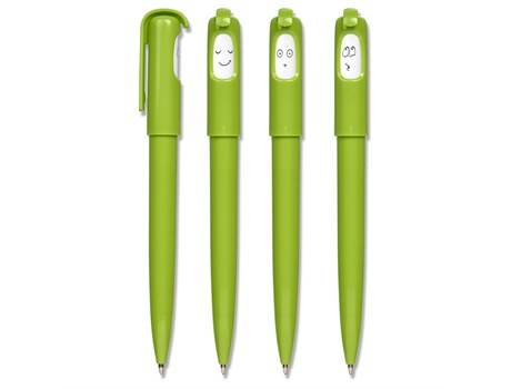 Koko Smiley Ball Pen - lime (Pen-1940)