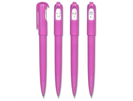 Koko Smiley Ball Pen - pink (Pen-1940)