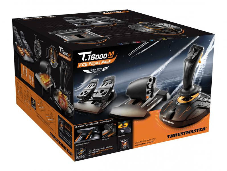 Thrustmaster T.16000M FCS Flight Pack Joystick - Black (PC/Mac)