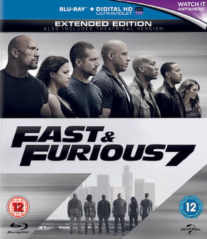 Fast and Furious 7: Furious 7 (Blu Ray)