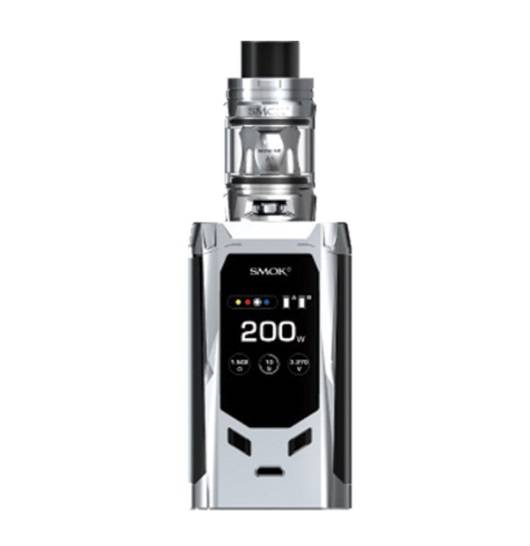 Electronic Vaping Device - SMOK R-KISS 200W Kit - silver/black