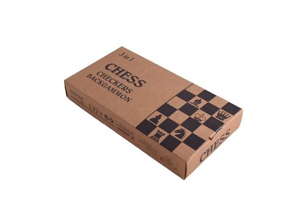 Travel 3 in 1 Game Set (Chess/Backgammon/Checkers) (P2550)