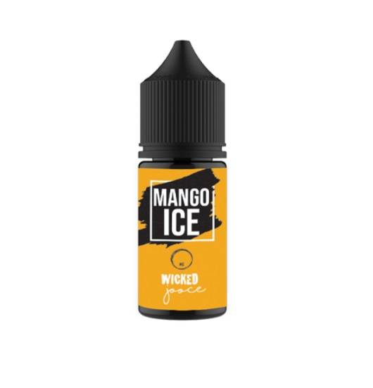 Wicked Jooce E-Cigarette Liquid - Mango Ice 30ml (18mg)