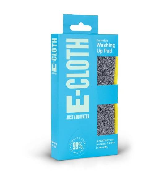 E-Cloth Washing-Up Pad - Yellow and Grey (WUP)
