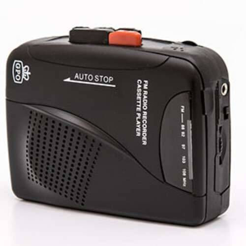 GPO Personal Cassette Player/Radio (GPO72003)