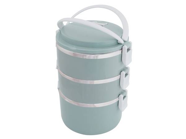 Stackable 3-Layer Lunch Container Set (P2649)