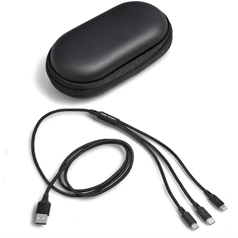 Swiss Cougar Helsinki Tri-Cable in EVA Case (SC-823)