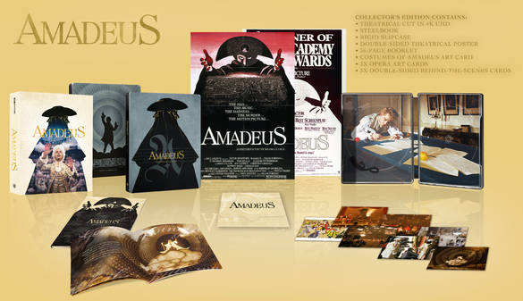 Amadeus (4K Ultra HD Steelbook) - Limited Collectors Edition