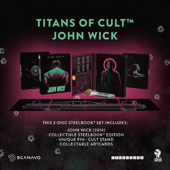 John Wick (4K Ultra HD+Blu-Ray) - Titans Of Cult Limited Edition