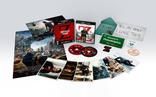 World War Z (Brad Pitt) (4K Ultra HD+Blu-Ray) - Limited Collectors Edition