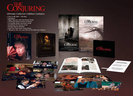 Conjuring, The (4K Ultra HD+Blu-Ray Steelbook) - Limited Collectors Edition