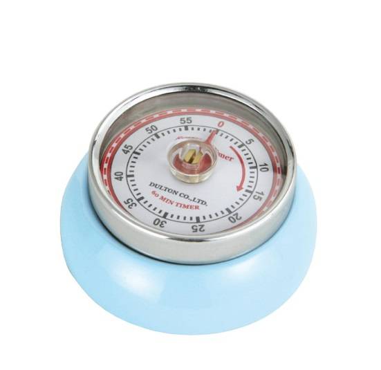 Zassenhaus Retro Speed 60 Minute Magnetic Timer - Light Blue (072358)