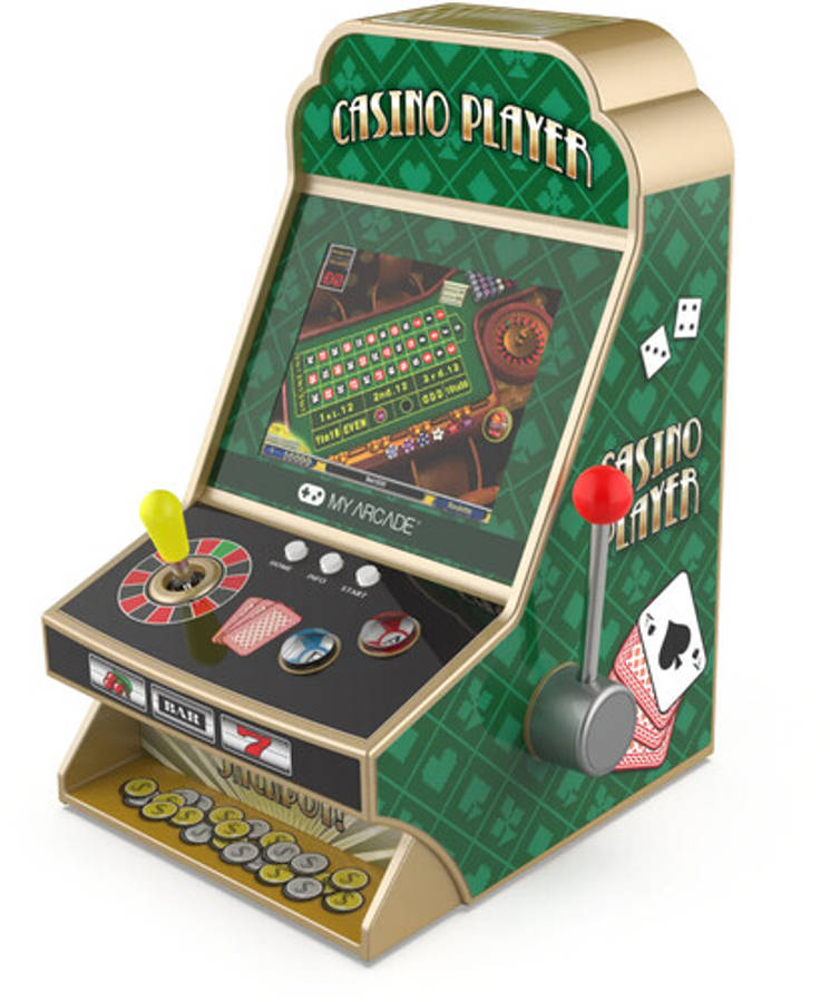 My Arcade Casino Player Portable Arcade Gaming System (DGUN-3945)