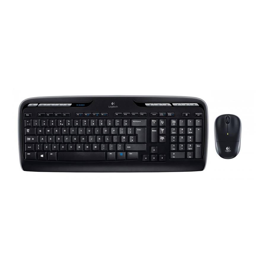 Logitech MK330 Cordless Keyboard &amp; 1200dpi Mouse Combo