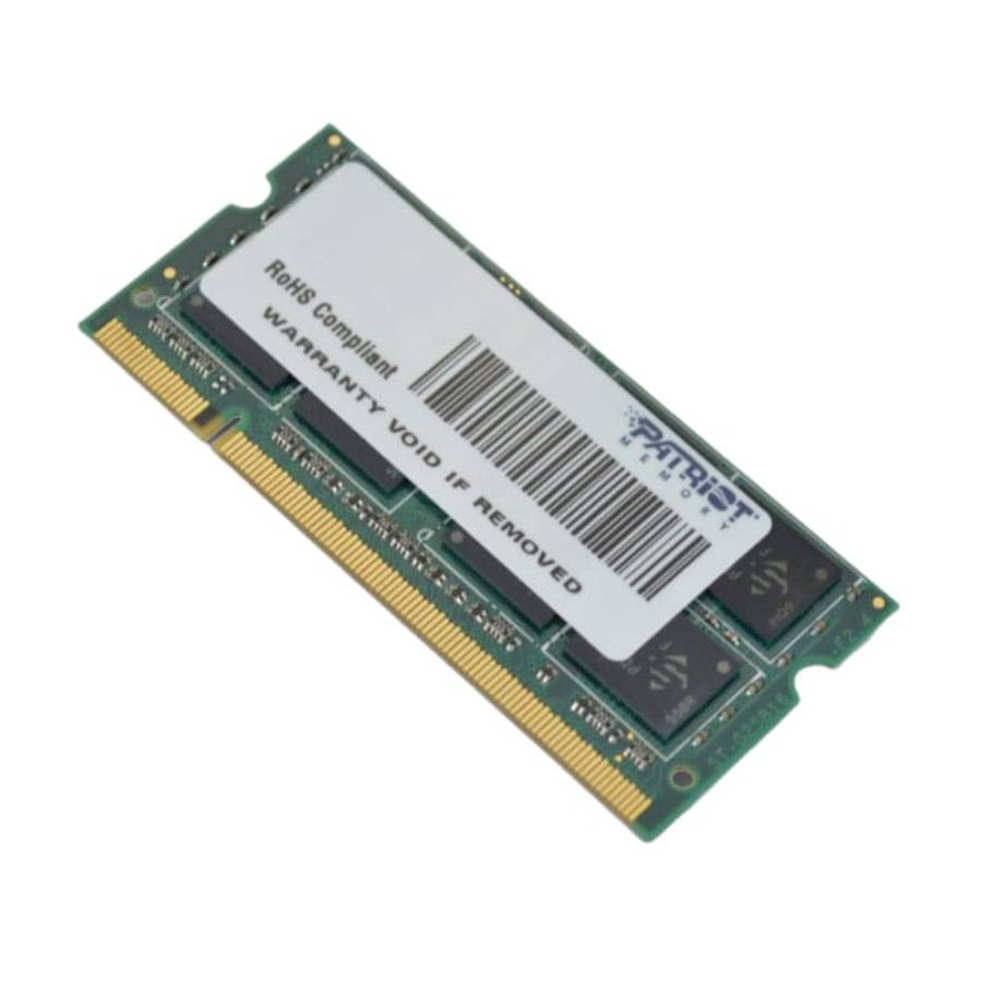 2GB Patriot Signature Line 800MHz DDR2 Dual Rank SODIMM Notebook Memory