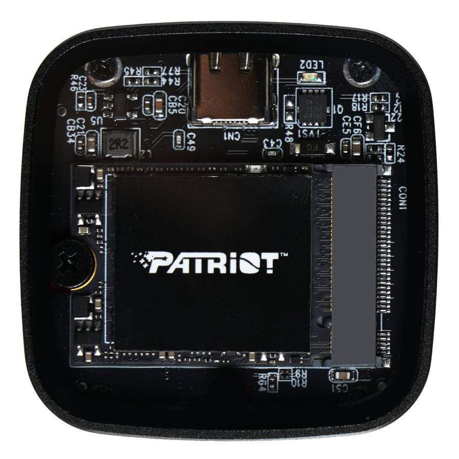 2TB Patriot PDP31 Type-C Portable SSD - Red / Black
