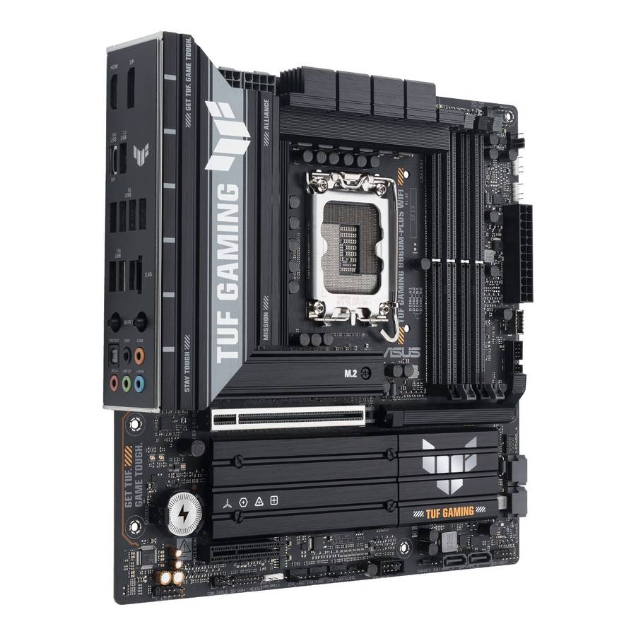 Asus TUF Gaming B860M-Plus Wi-Fi M-ATX Motherboard  Intel LGA1851, DDR5, PCIe 5.0. Wi-Fi 7