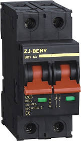 Beny PV Mcb 63A 2P 600V DC - 0.30kg