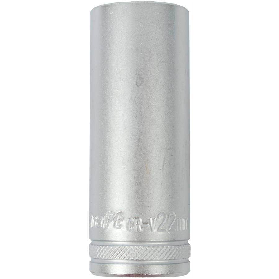 Socket 22Mm 1/2" Dr Deep Socket Crv 12 Point