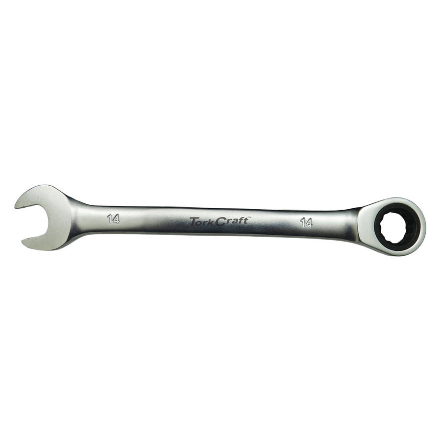 Combination Ratchet Wrench 14Mm Fixed Head Spanner