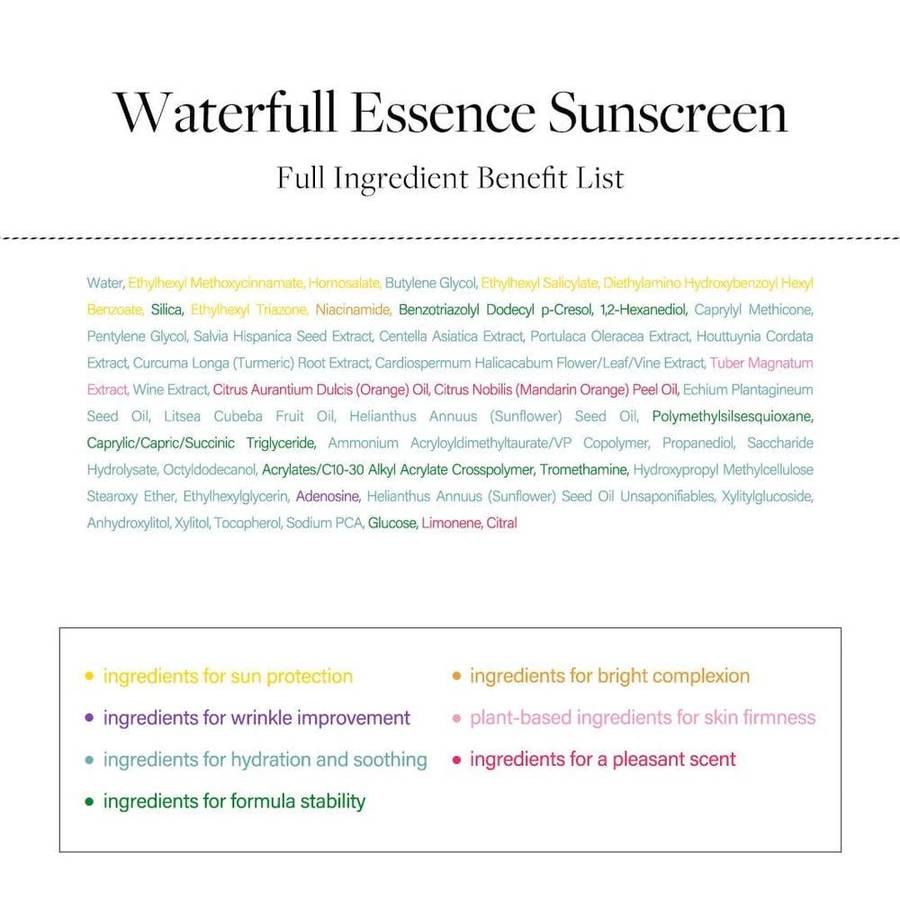 d'Alba White Truffle Waterfull Essence Sunscreen SPF 50+