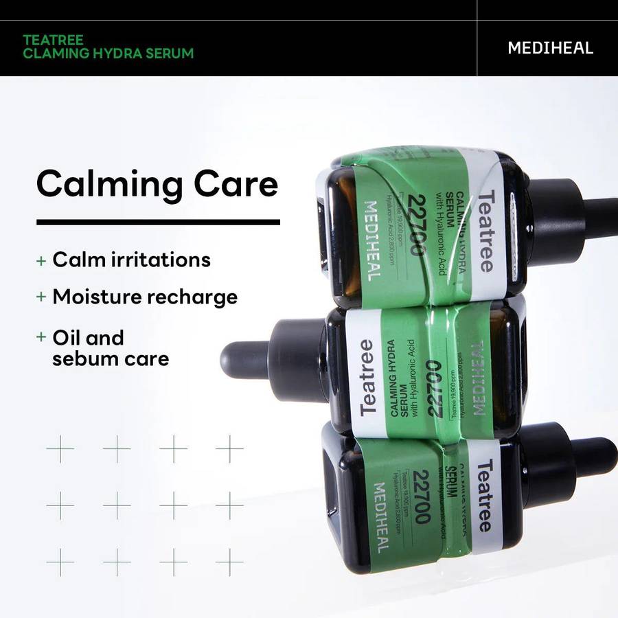 MEDIHEAL Tea Tree Calming Hydra Serum with Hyaluronic Acid 40ml