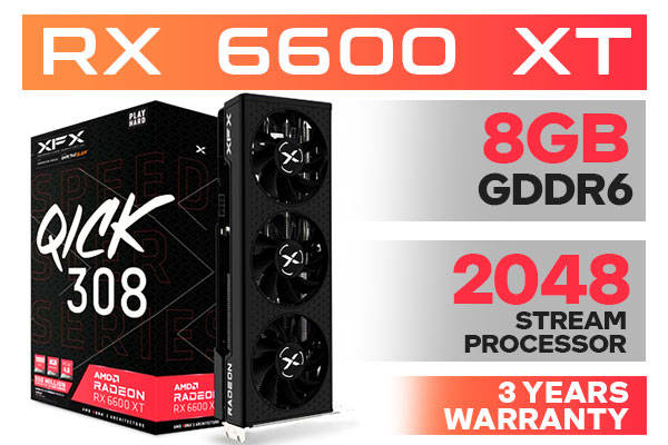Budget Gaming GPU - XFX RX 6600XT 8GB