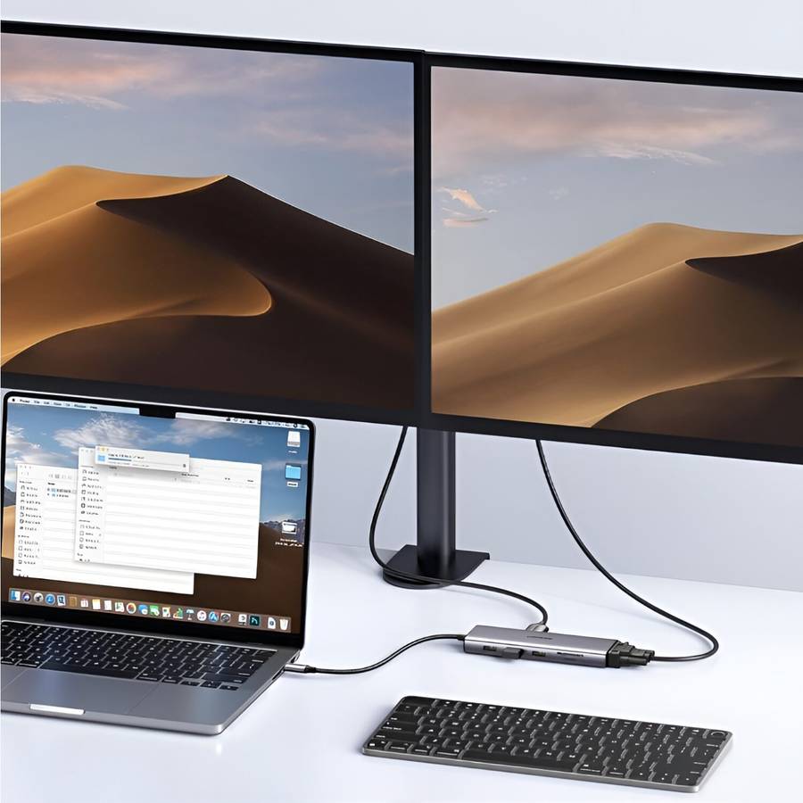 UGREEN 9-in-1 Type-C Hub | HDMI | VGA | LAN | SD/TF | 100W PD | USB3.0