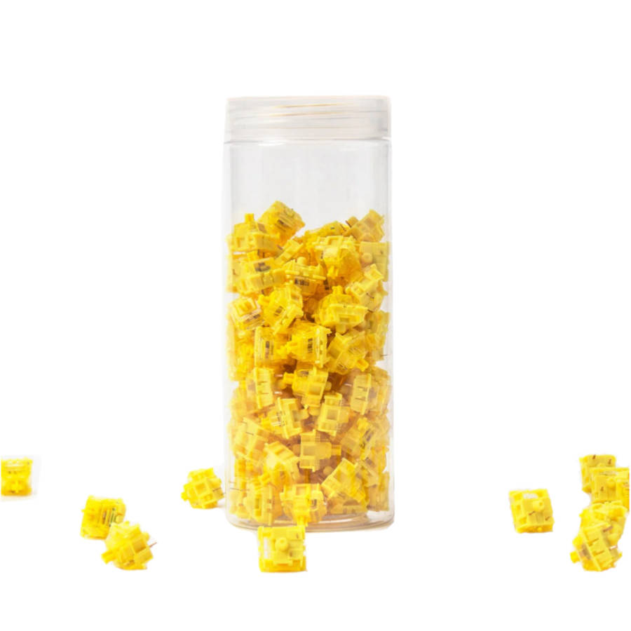 Keychron Yellow Gateron Phantom Switches 110 pcs