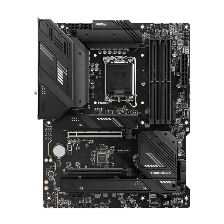 MSI MAG B760 TOMAHAWK WIFI DDR5 Intel LGA1700 ATX Gaming Motherboard